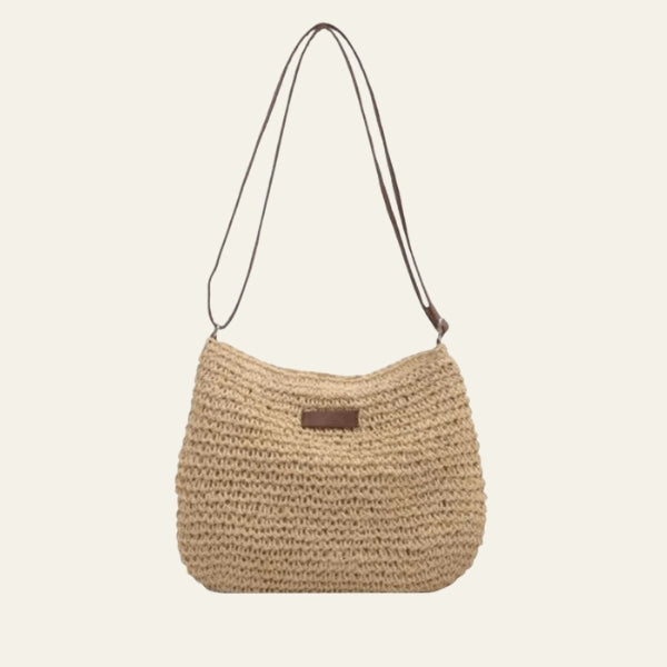 The Camille Woven Crossbody Bag