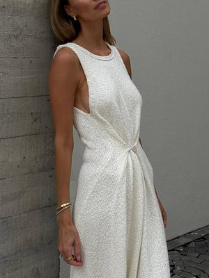 Minimalist Vacation Style Dress