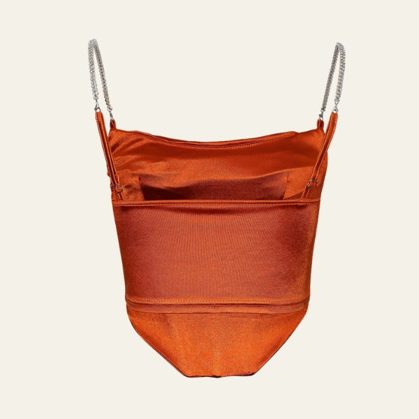 The Florence Draped Corset Cami Top