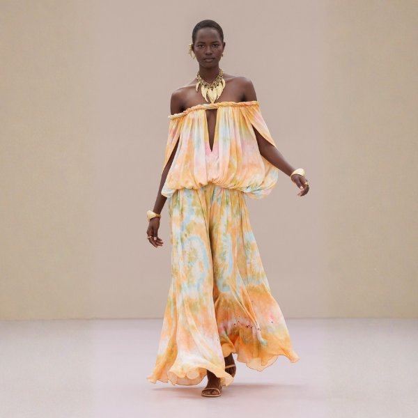 The Amalfi Off-Shoulder Maxi Dress