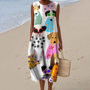 Megan | Airy Midi Dress Estilo 2