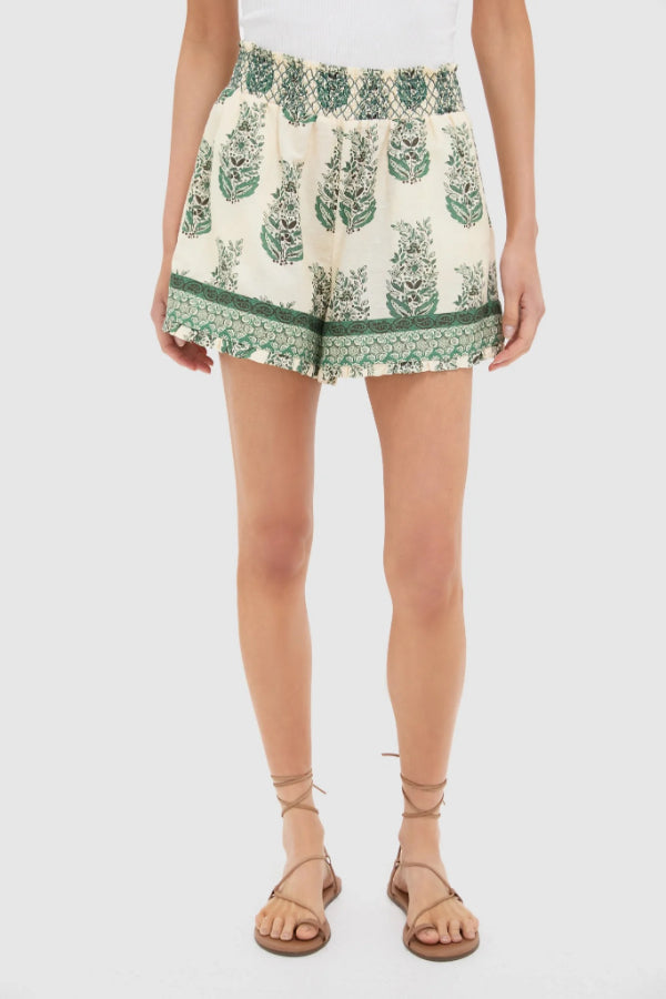 Jade Terrace Print Shorts