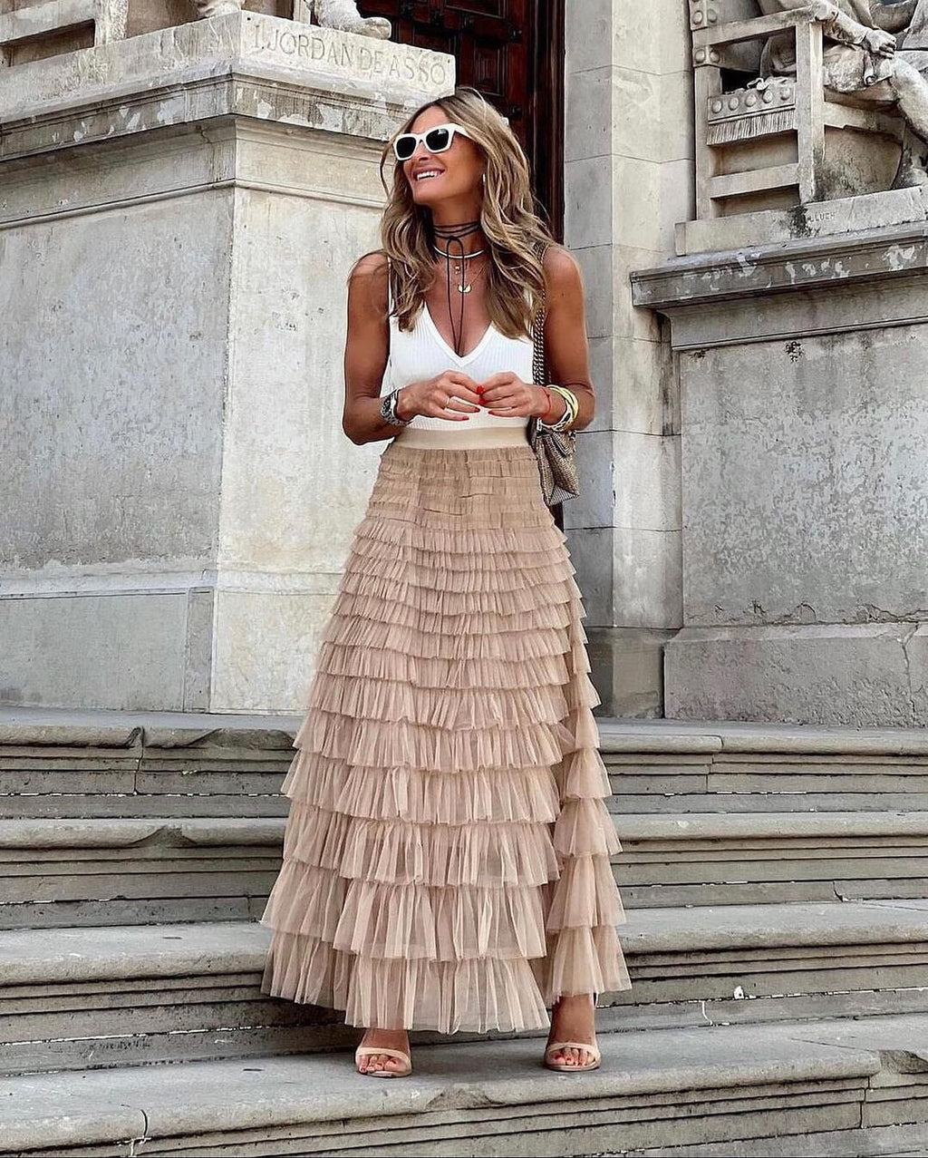 Harley Skirt Apricot One Size