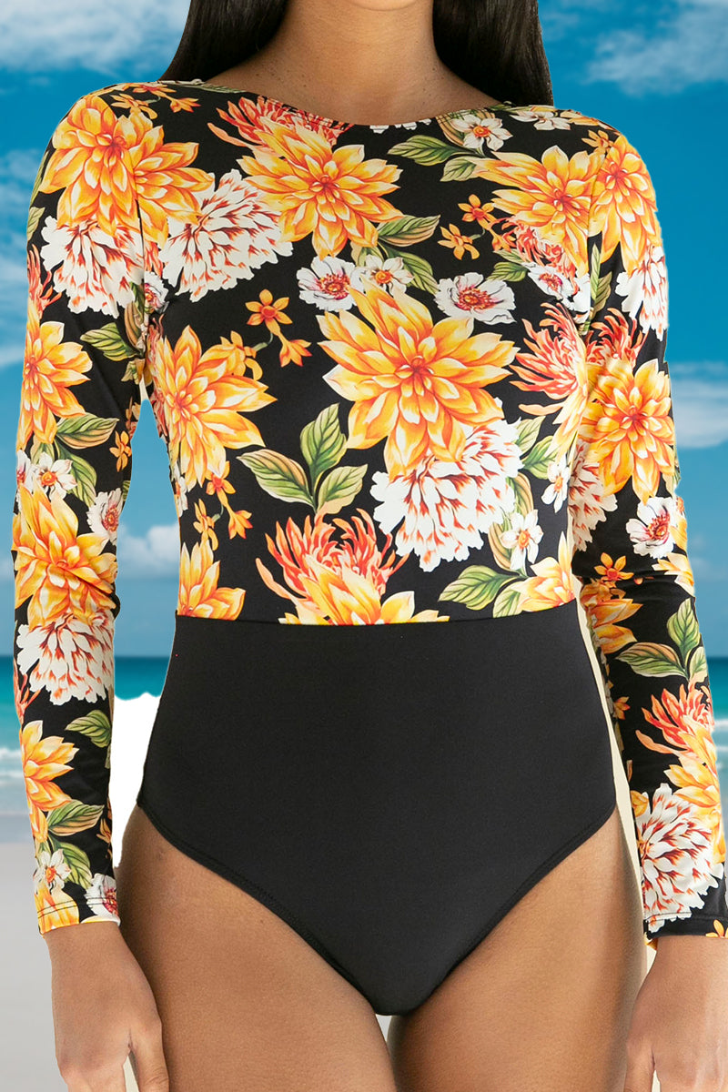 WaveDefender Swimsuit Black