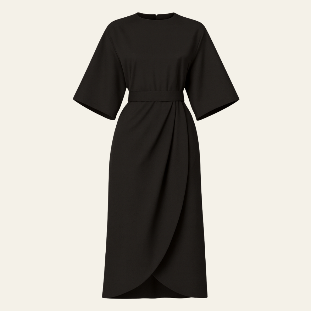 The Amalfi Belted Maxi Dress