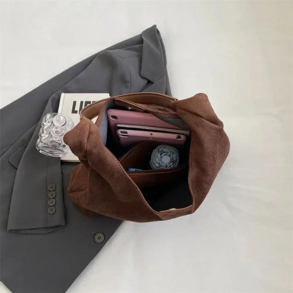 The Siena Suede Hobo Bag