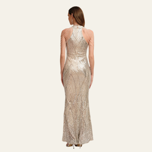 The Cannes Sequin Evening Dress
