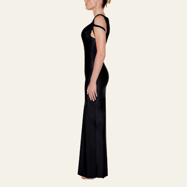The Monaco Off-Shoulder Evening Maxi Dress