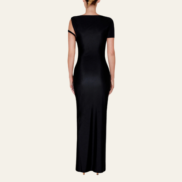 The Monaco Off-Shoulder Evening Maxi Dress