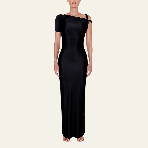 The Monaco Off-Shoulder Evening Maxi Dress