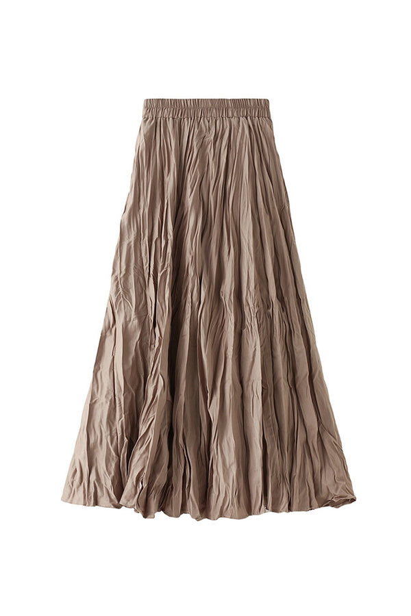 A-line mid-length winter skirt with sweater 7 one size