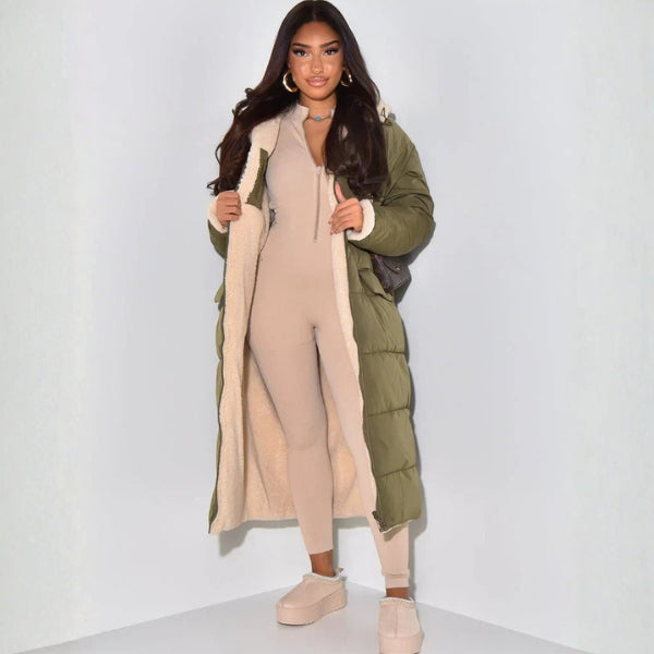 The Oslo Reversible Hooded Puffer Coat