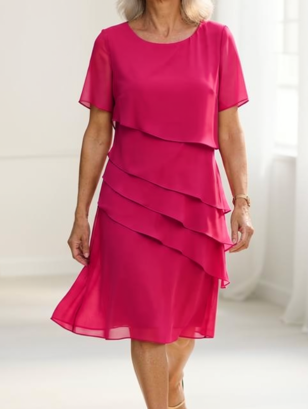 Juliette | Fluid Ruffle Elegance Dress