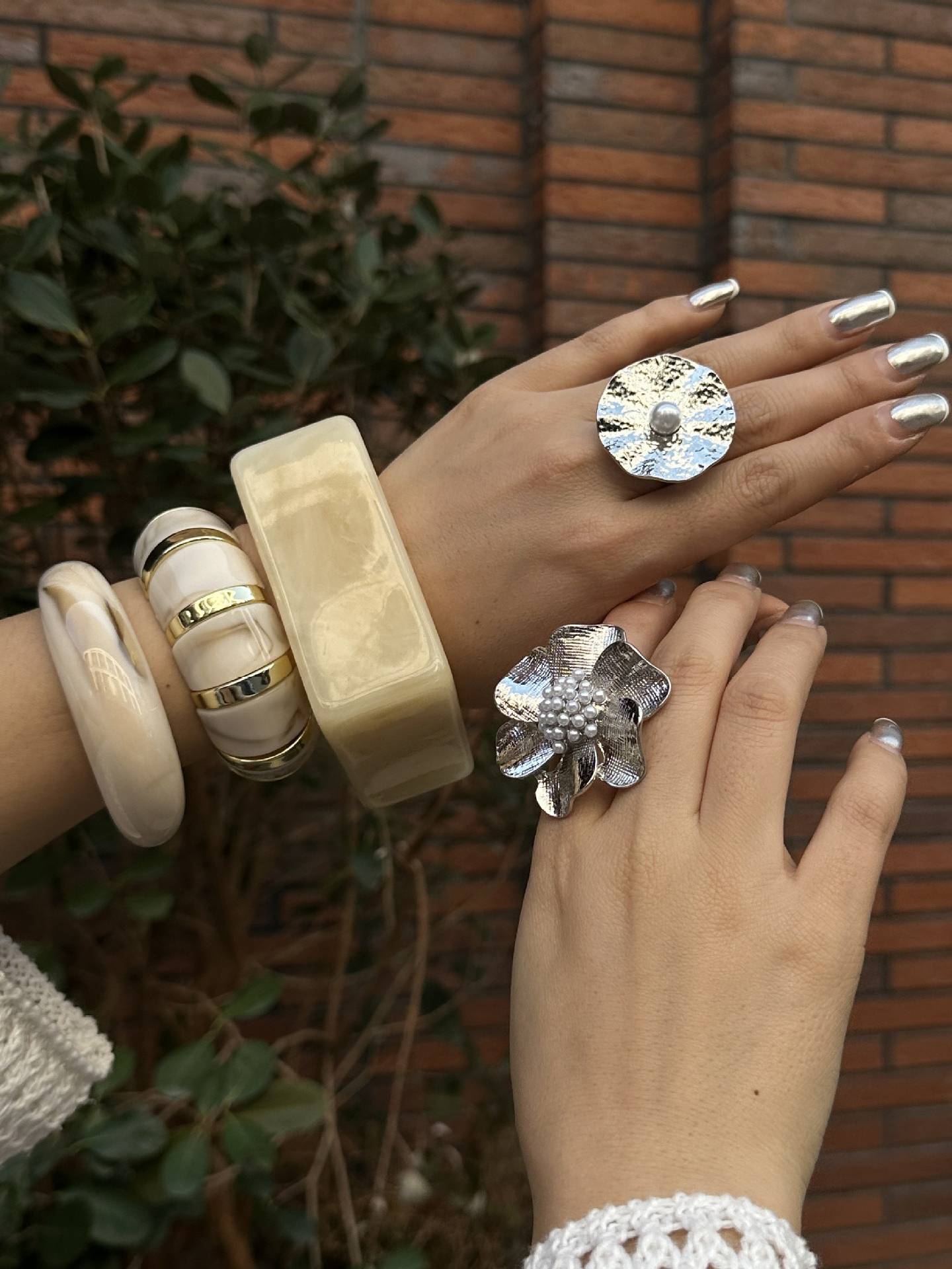 Bracelet irrégulier au design unique