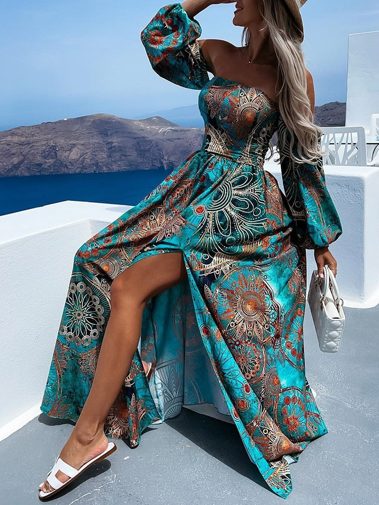 Marie Dress Darkturquoise