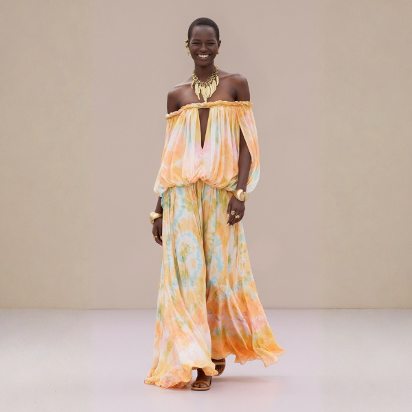 The Amalfi Off-Shoulder Maxi Dress