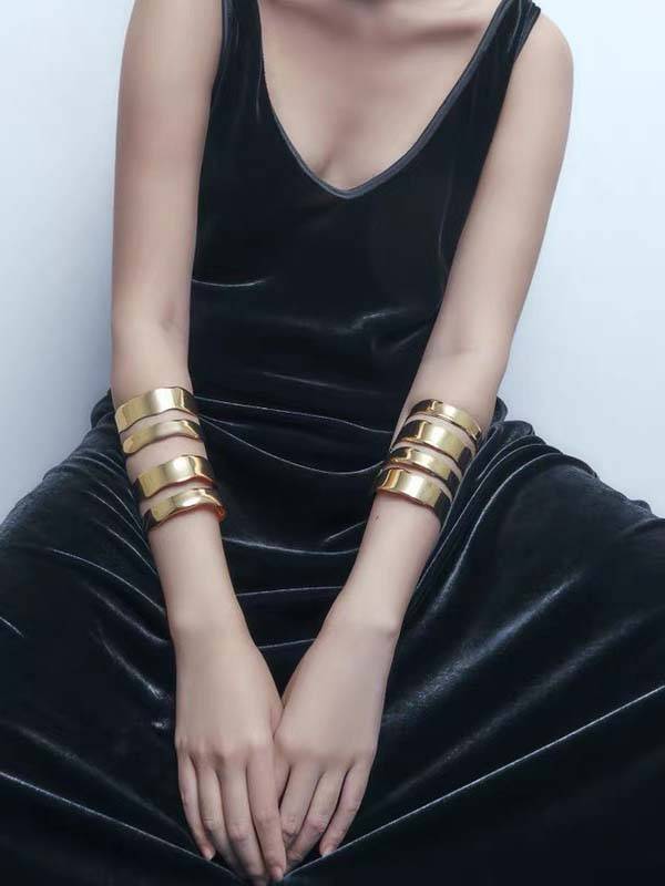 Bracelet minimaliste à double boucle