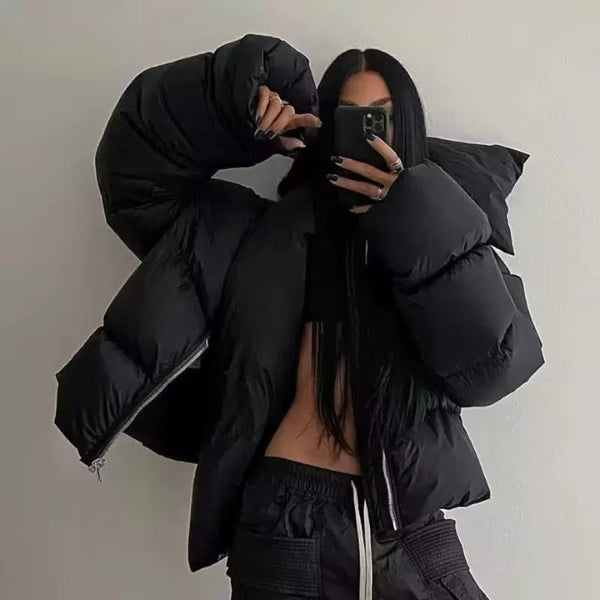 The Oslo Funnel-Neck Puffer Jacket