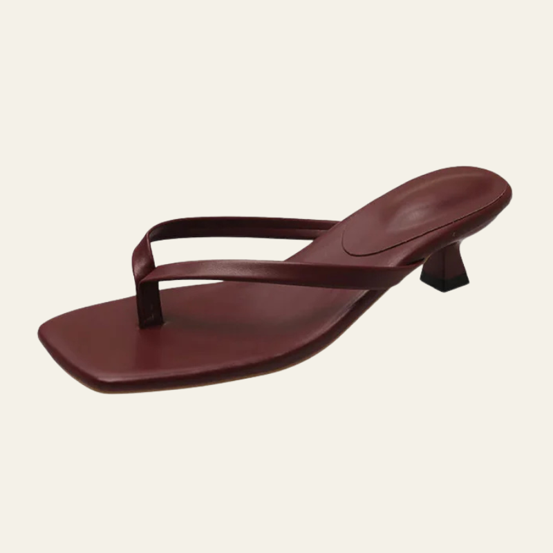 The Mykonos Low-Heel Sandal