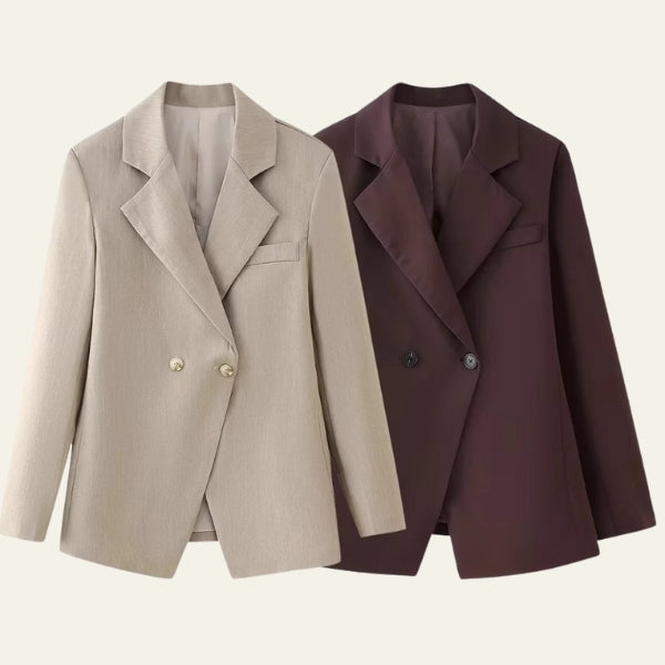 The Verona Double-Breasted Tailored Blazer