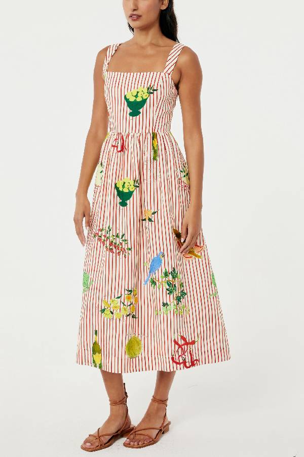 Autumn Linen Dress