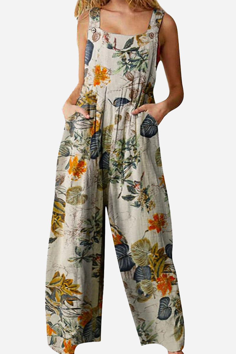 Vibrant & Creative: Bohemian Fantasy Overalls Yellow