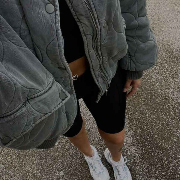 The Oslo Quilted Bomber Jacket