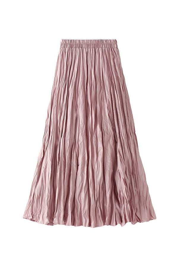 A-line mid-length winter skirt with sweater 8 one size