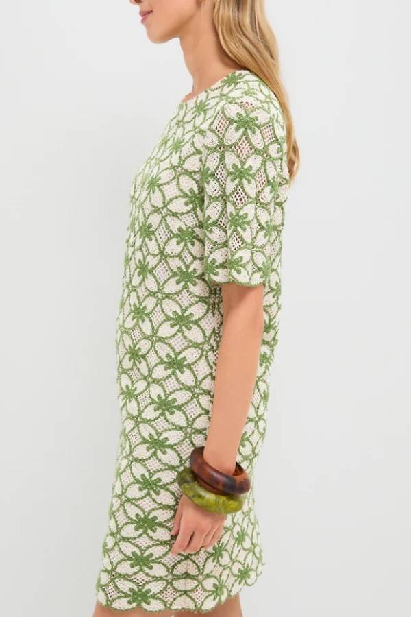 Fern Crochet Belclaire Dress