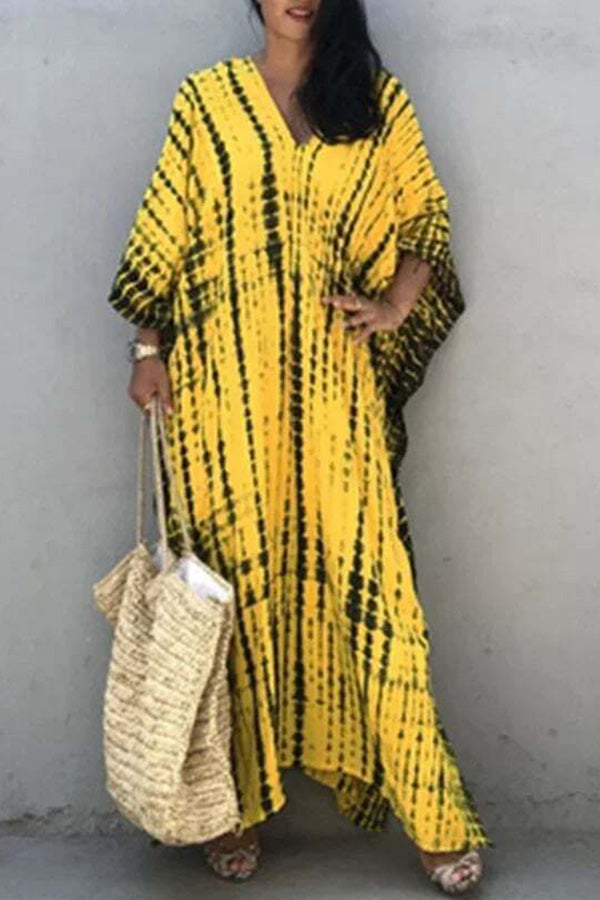 Loose, casual Kaftan,Beach dress 5 F