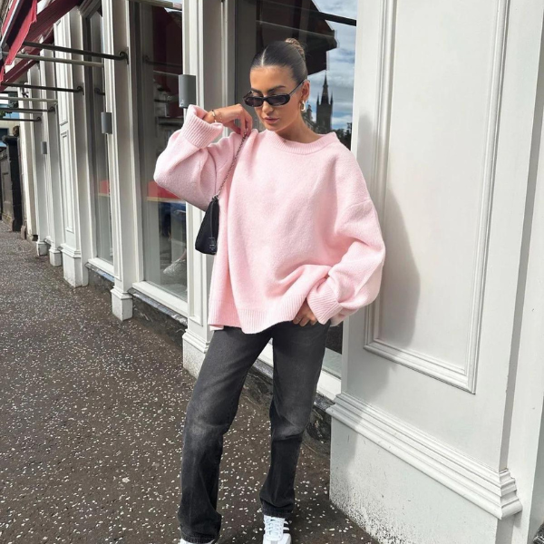 The Nice Pink Knit Sweater