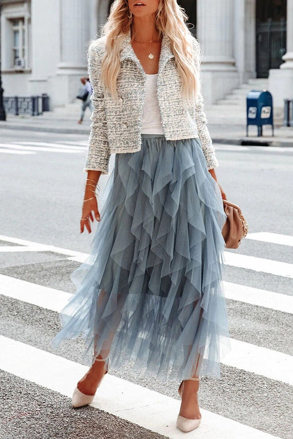 MONI SKIRT Blue one size