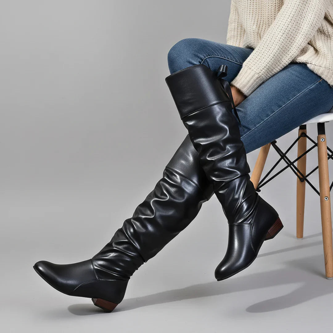 The Alpine Slouchy Over-Knee Boots