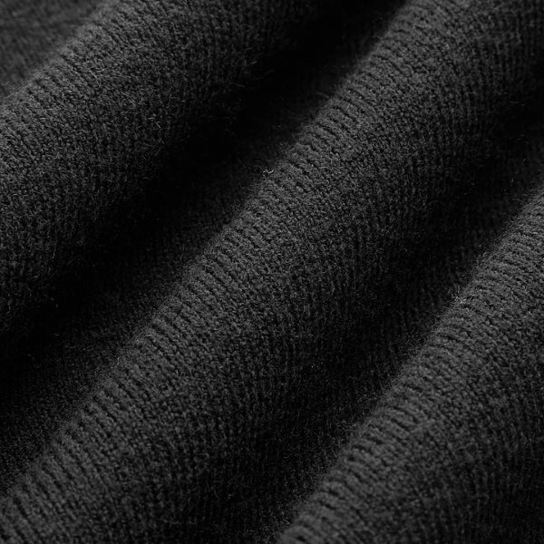 The Vienna Two-Tone Knit Turtleneck