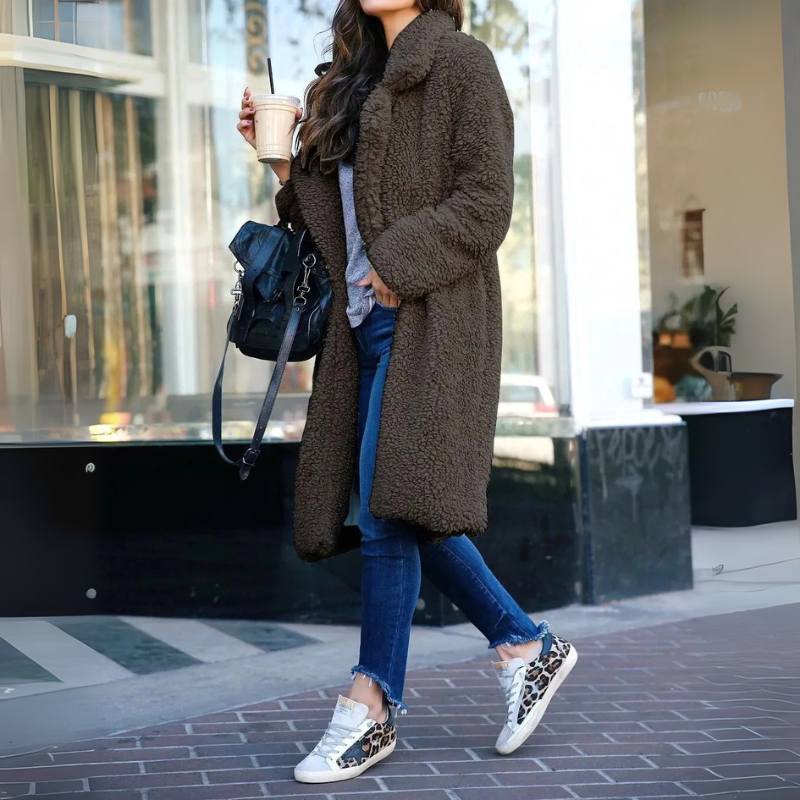 The St. Moritz Fleece Coat