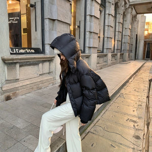 The Oslo Padded Hooded Puffer Jacket