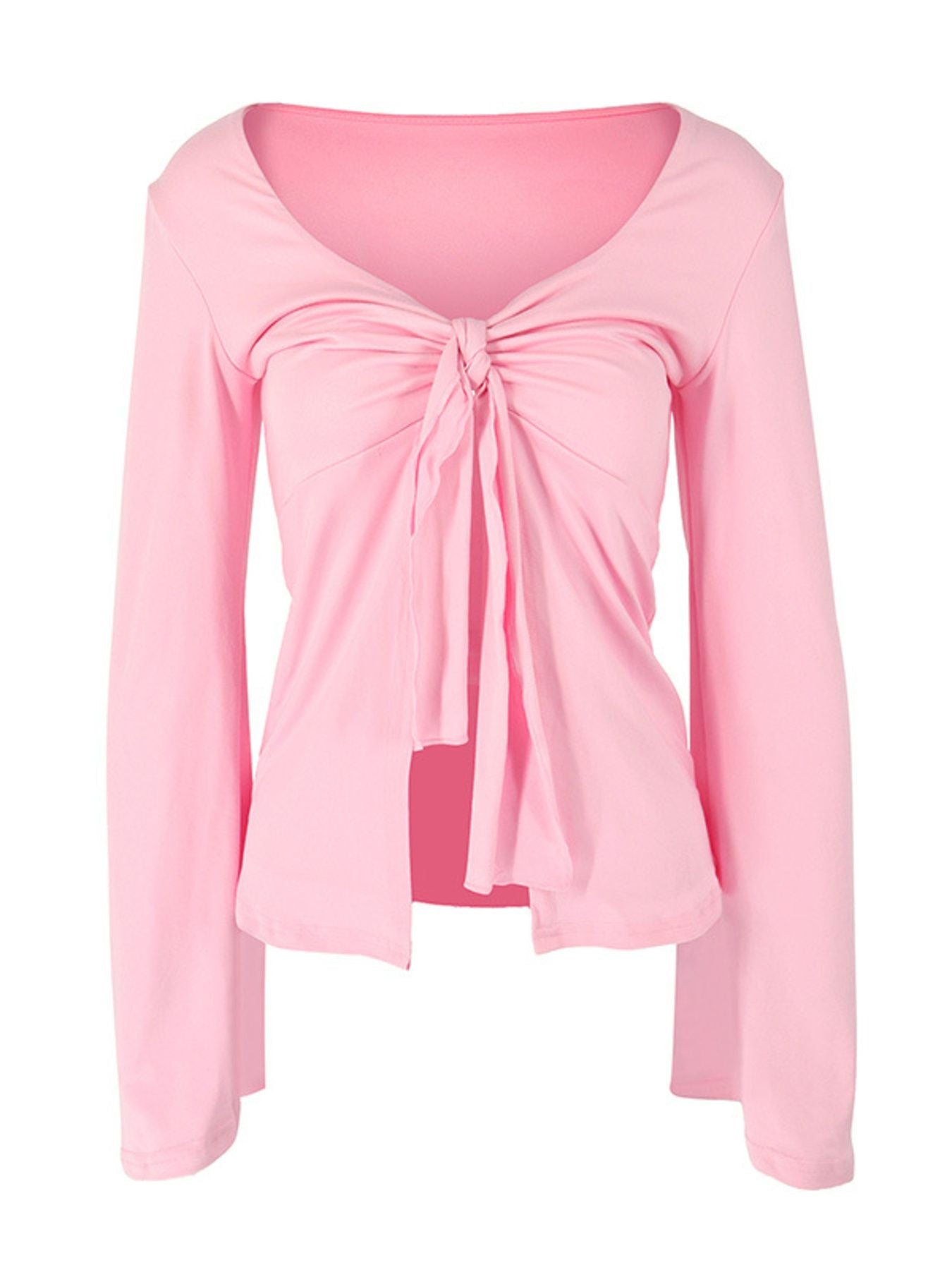 Chic Tie-Front Top – Flattering Fit