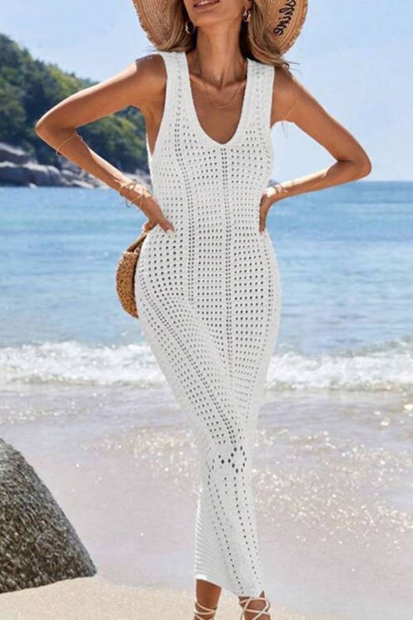 Sling Cutout Holiday Dress