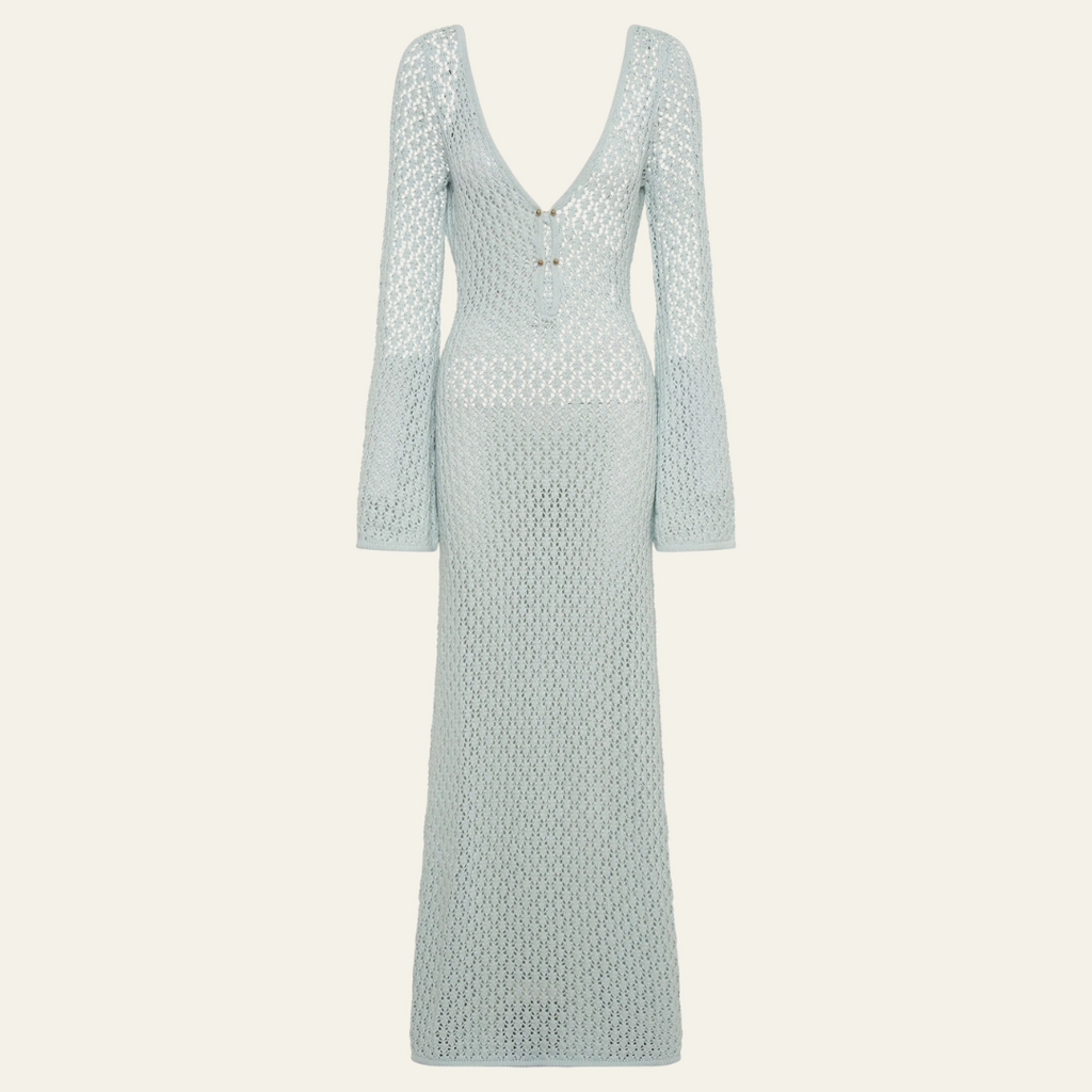 The St. Moritz Crochet Beach Maxi Dress
