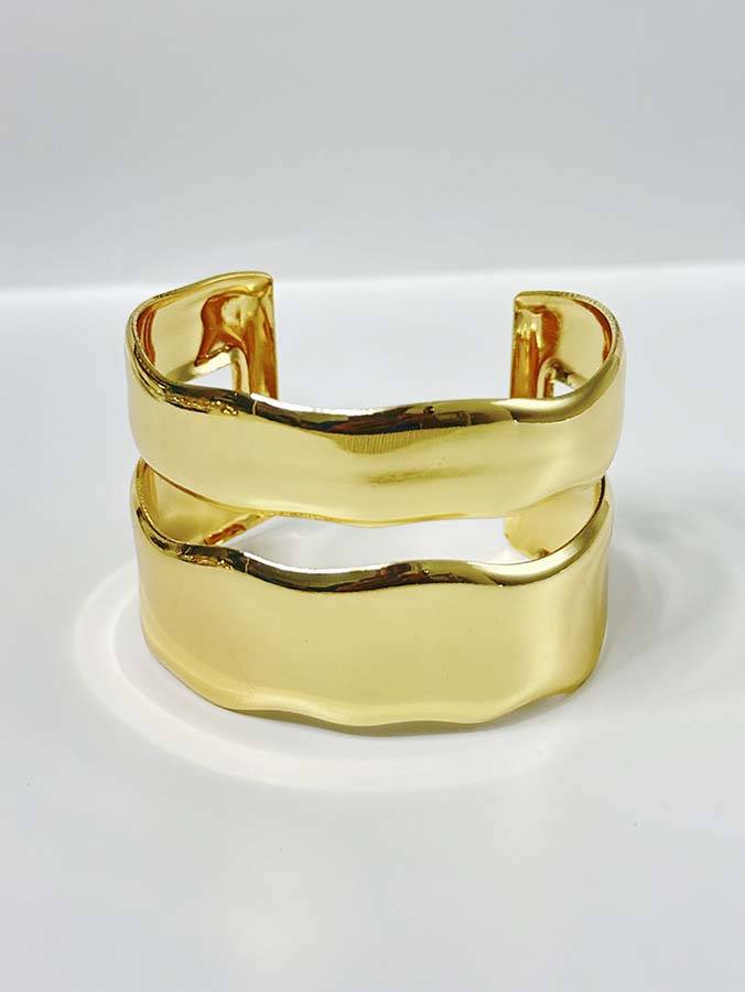 Bracelet minimaliste à double boucle