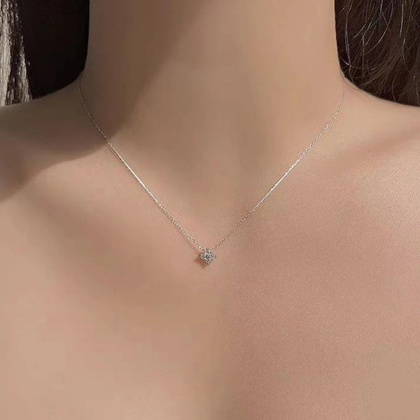 The Riviera Four-Petal Pendant Necklace