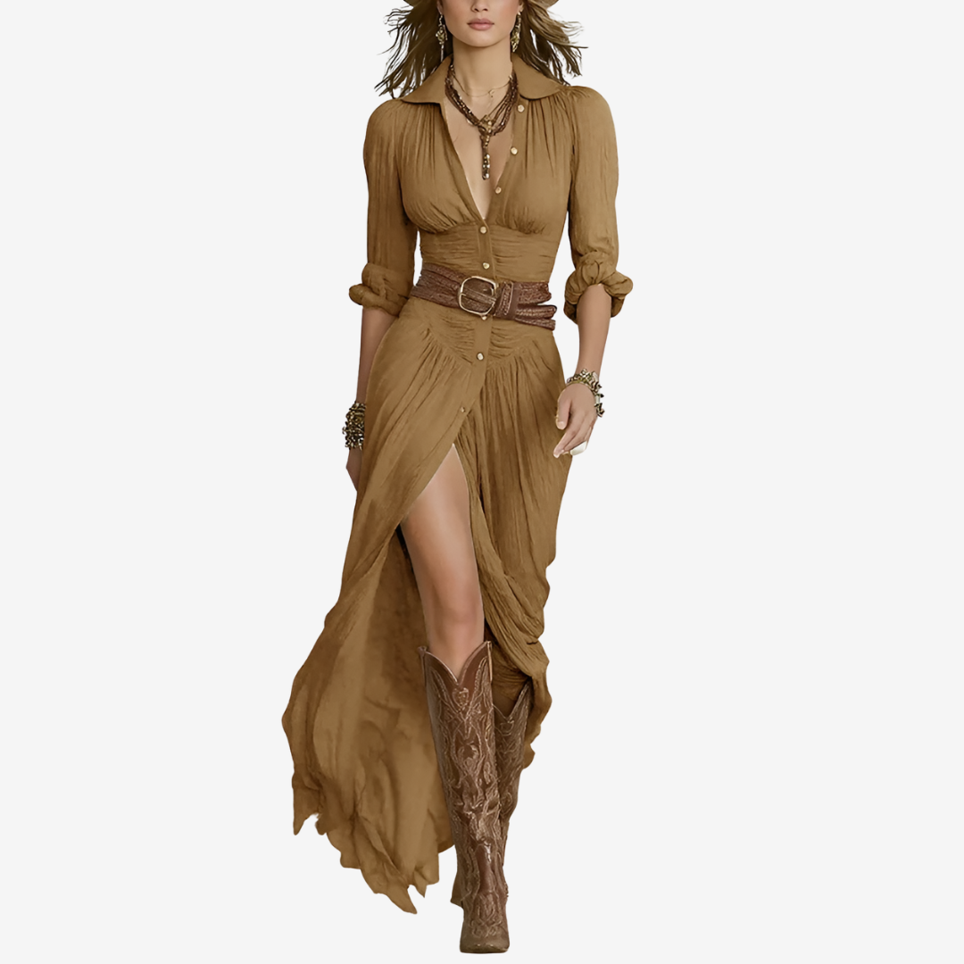 Elaris | Sculpted Bodycon Maxi Dress