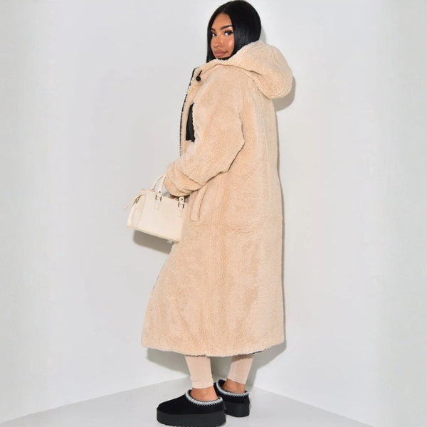 The Oslo Reversible Hooded Puffer Coat