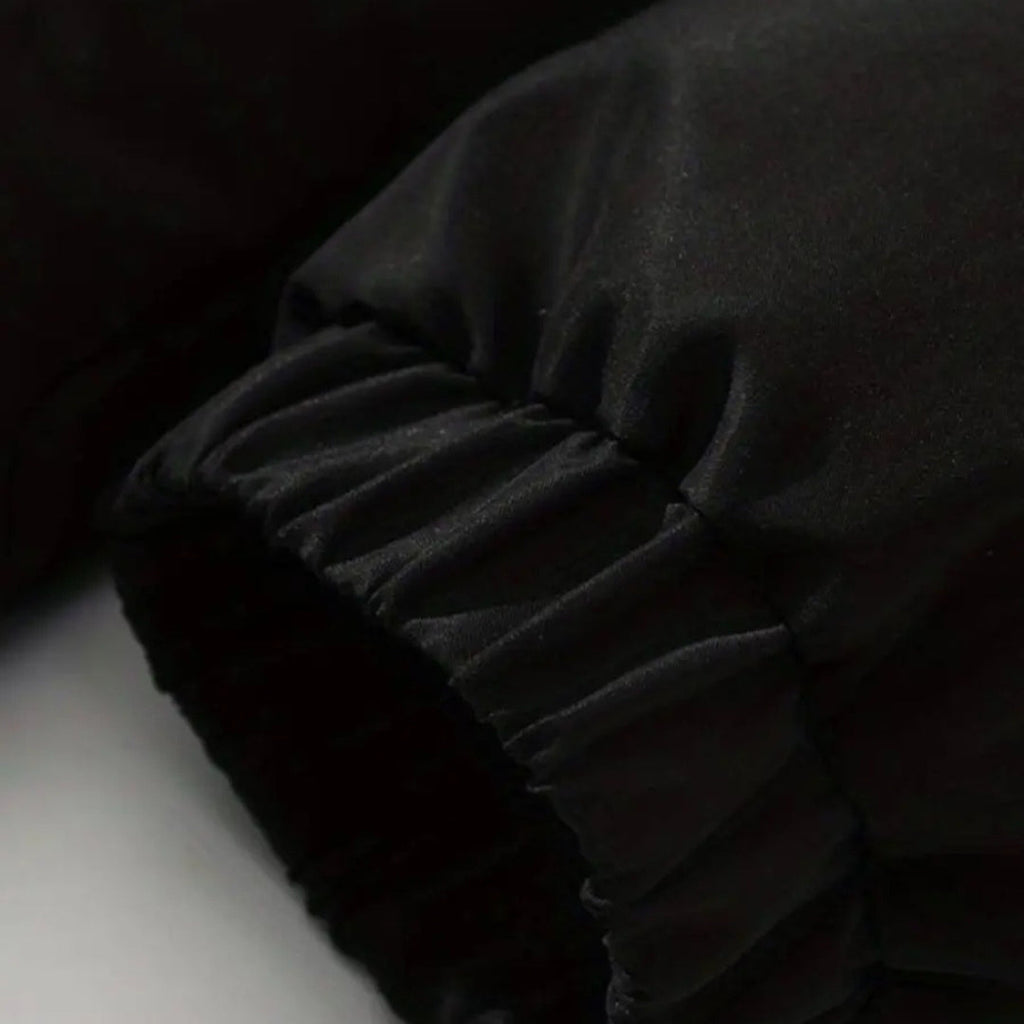 The Aspen Fleece-Lined Hooded Puffer Jacket