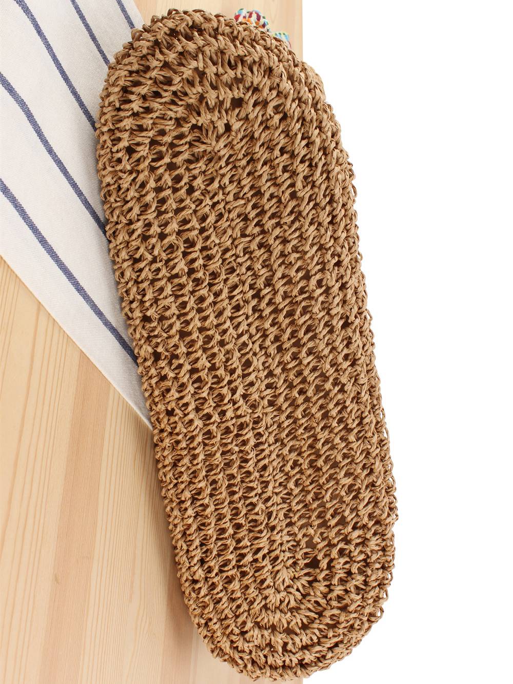 Sac en paille bohème vintage