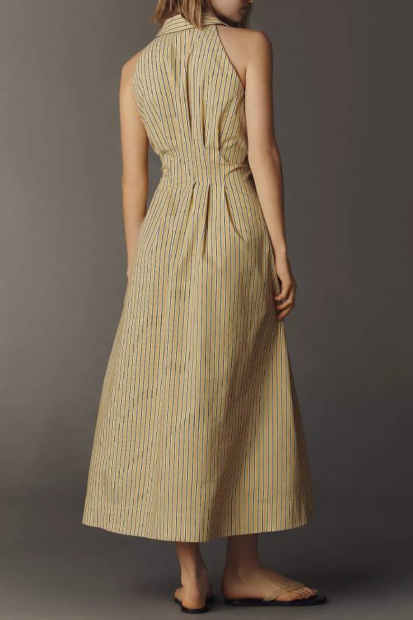 The Tobie Sleeveless Shirt Dress