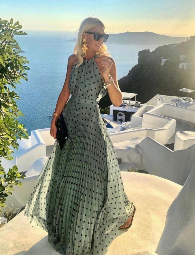 ELVIRA ELEGANT DRESS Green