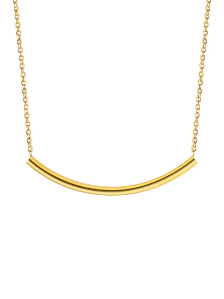 Curved Bar Necklace