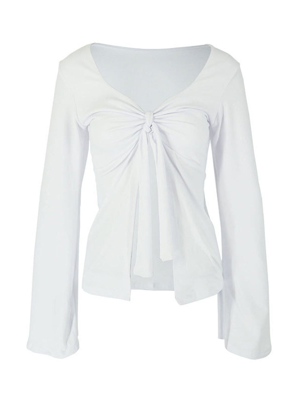 Chic Tie-Front Top – Flattering Fit