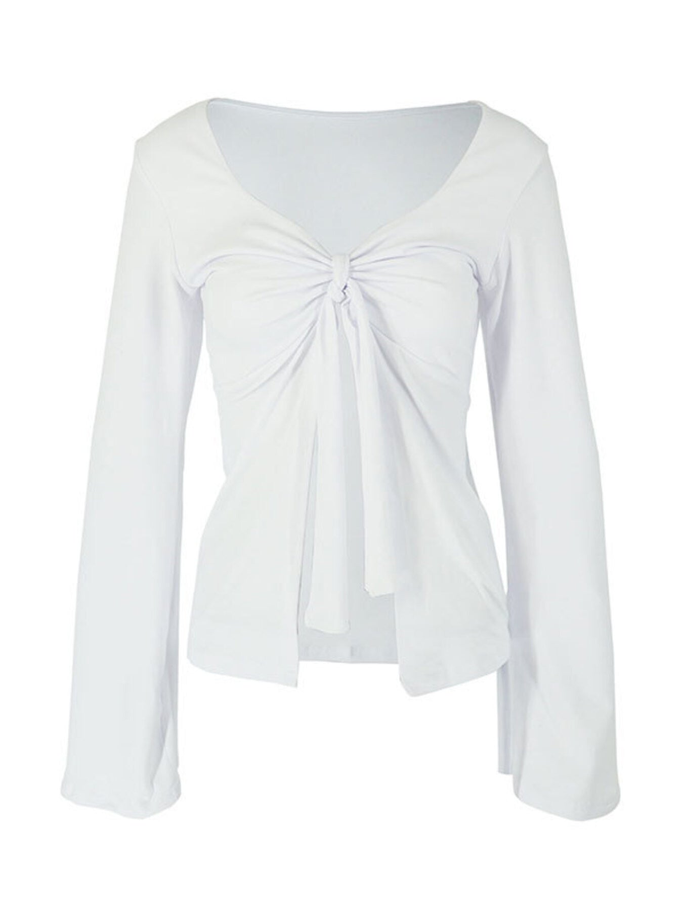Chic Tie-Front Top – Flattering Fit